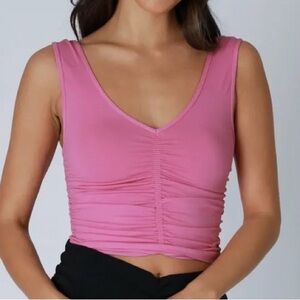 Nikibiki Seamless Ruched Crop Top